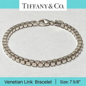Tiffany’s & co. Venetian Link Bracelet 925 Authentic
